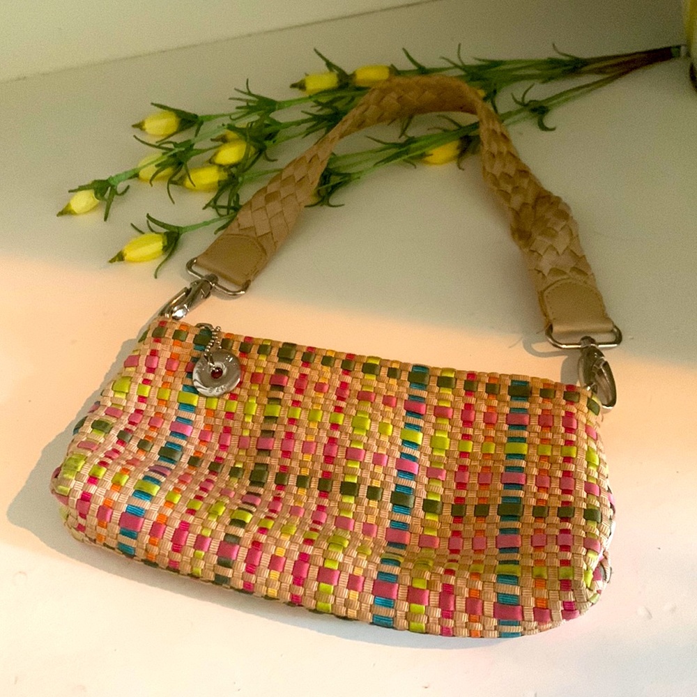 COPY - Sak rectangle multi color handbag.